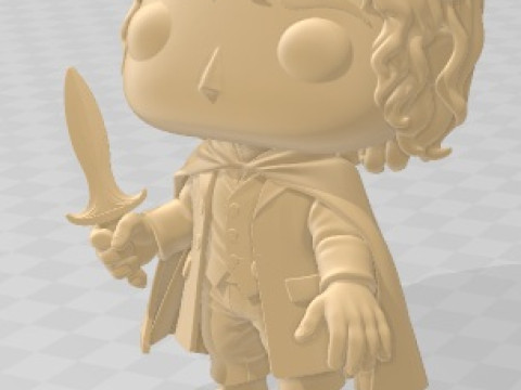 Funko - The Lord of the Rings Printable Doll 3D Print Model