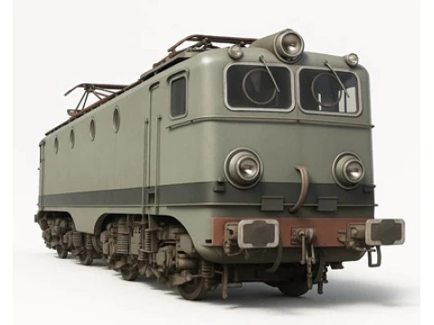 लोकोमोटिव - एल्स्टॉम 7600 मुद्रण योग्य 3D प्रिंट मॉडल