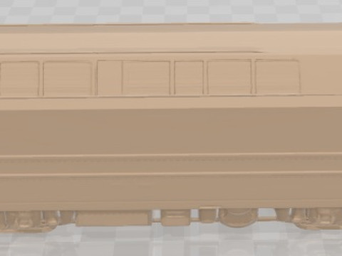 Locomotiva - SNCF Alsthom Classe CC 65000 Stampabile Modello di stampa 3D