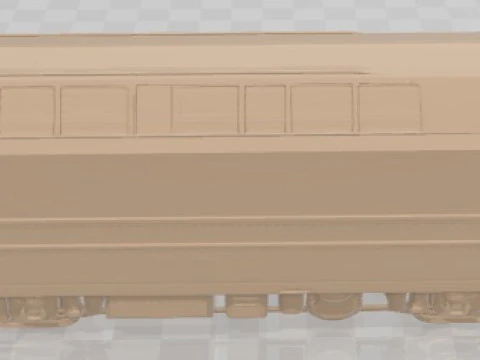 Locomotive - SNCF Alsthom Class CC 65000 Printable 3D Print Model