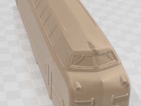 Locomotiva - SNCF Alsthom Classe CC 65000 Stampabile Modello di stampa 3D