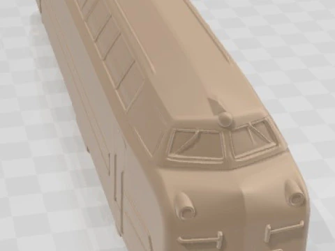 Locomotive - SNCF Alsthom Class CC 65000 Printable 3D Print Model