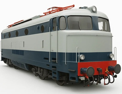 기관차 - E 444 인쇄 가능 3D 프린트 모델 .c4d .max .obj .3ds .fbx .stl .blend 