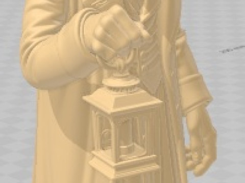 A Christmas Carol - Cartoon Doll Printable 3D Print Model