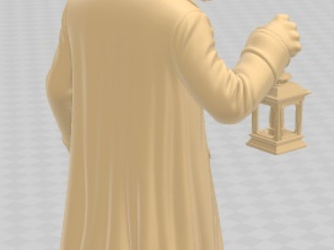 A Christmas Carol - Cartoon Doll Printable 3D Print Model