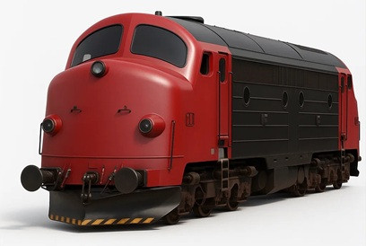 Lokomotywa - klasa DSB MY do druku Model do druku 3D .c4d .max .obj .3ds .fbx .stl .blend