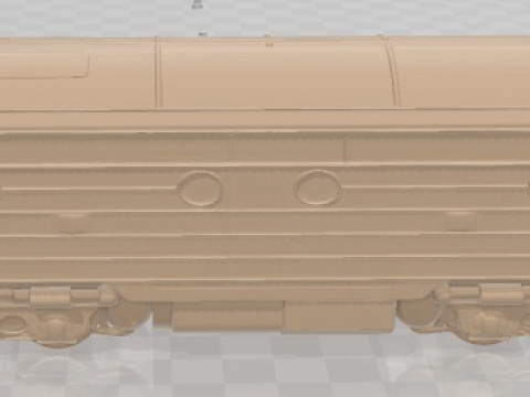 Lokomotywa - klasa DSB MY do druku Model do druku 3D