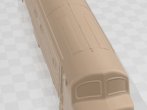 Lokomotywa - klasa DSB MY do druku Model do druku 3D