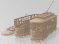 Vecchio tram - 1 stampabile Modello di stampa 3D