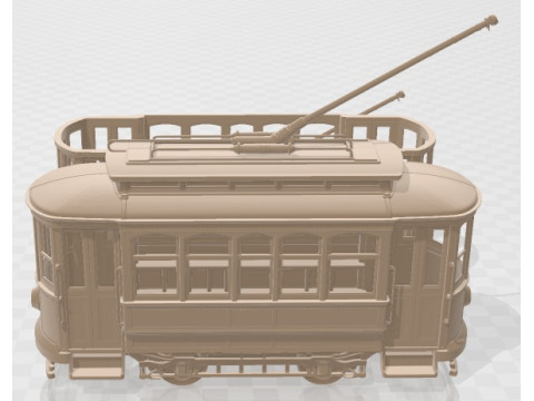 Trem Tua - 1 Dapat Dicetak Model Cetak 3D