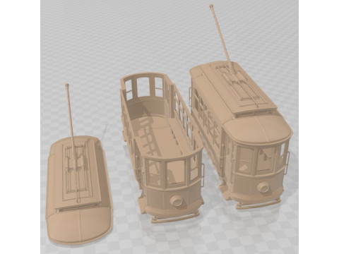 Trem Tua - 1 Dapat Dicetak Model Cetak 3D