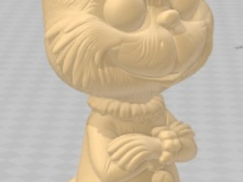 Funko - Grinch Printable Doll 3D Print Model