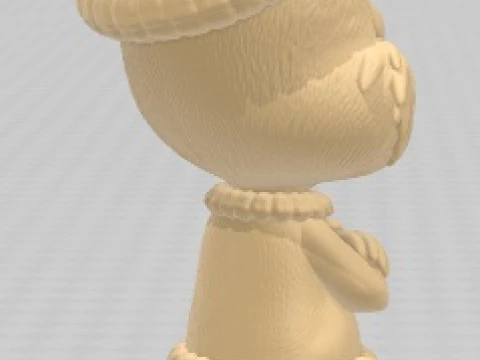 Funko - Grinch Printable Doll 3D Print Model