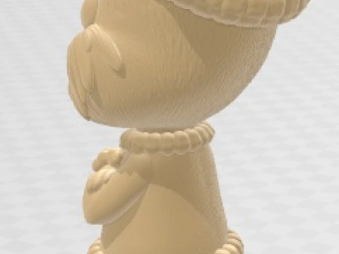 Funko - Grinch Printable Doll 3D Print Model