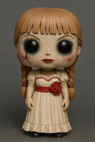 Funko - Annabelle Printable Doll 3D Print Model .c4d .max .obj .3ds .fbx .stl .blend 