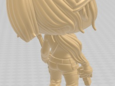 Funko - Tom Raider Printable Doll 3D Print Model
