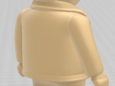 Playmobil - Torrente-Puppe zum Ausdrucken 3D Druckmodell