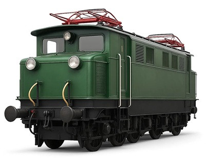 机车 - OBB 1670 可打印 3D 打印模型 .c4d .max .obj .3ds .fbx .stl .blend 