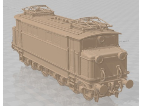 机车 - OBB 1670 可打印 3D 打印模型
