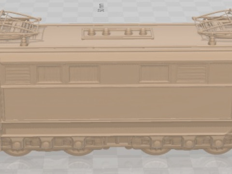 机车 - OBB 1670 可打印 3D 打印模型
