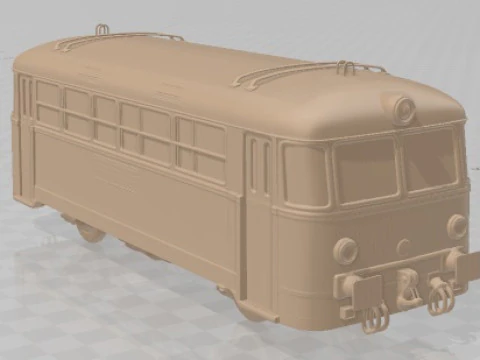 Locomotive - OBB 5081 Printable 3D Print Model