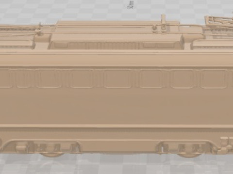 लोकोमोटिव - ओबीबी 1042 मुद्रण योग्य 3D प्रिंट मॉडल