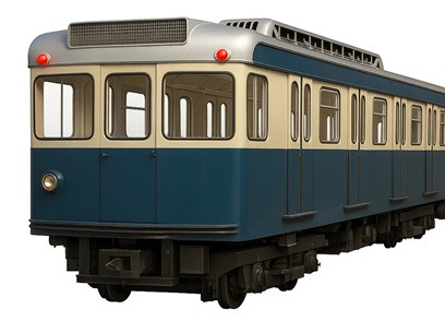 Metro Barcelona Serie 400 zum Ausdrucken 3D Druckmodell .c4d .max .obj .3ds .fbx .stl .blend 