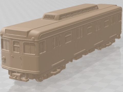 Metro Barcelona Serie 400 zum Ausdrucken 3D Druckmodell