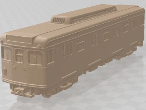Metro Barcelona Serie 400 Printable 3D Print Model