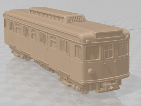 Metro Barcelona Serie 400 zum Ausdrucken 3D Druckmodell