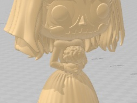 Funko - La llorona 1 Boneka yang Dapat Dicetak Model Cetak 3D