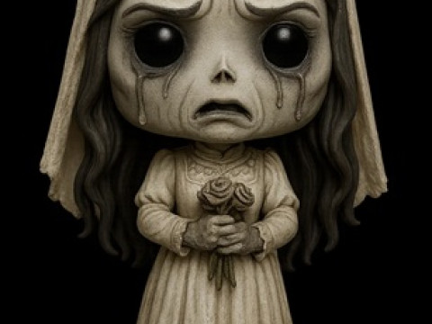 Funko - Boneka La Llorona 3 yang Dapat Dicetak Model Cetak 3D