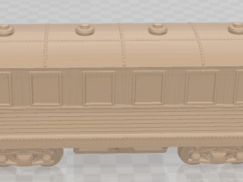 ज्यूपिटर स्टीम ट्रेन 1868 मुद्रण योग्य 3D प्रिंट मॉडल