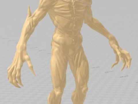 Demogorgon - Stranger Things Printable Doll 3D Print Model