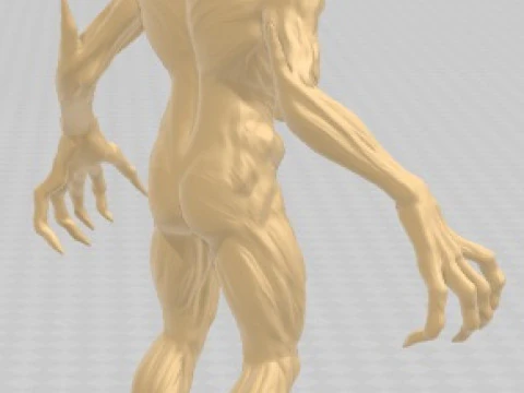 Demogorgon - Stranger Things Printable Doll 3D Print Model