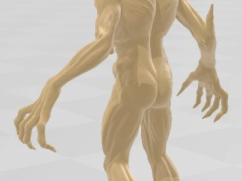 Demogorgon - Stranger Things Printable Doll 3D Print Model