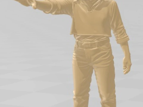 Eleven - Stranger Things Printable Doll 3D Print Model