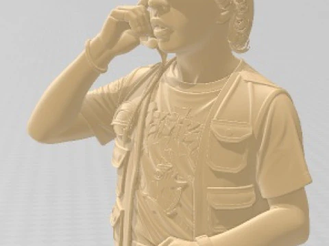 Dustin Bust - Stranger Things 3D Print Model