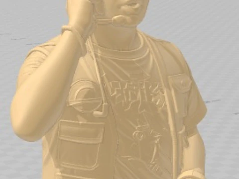 Dustin Bust - Stranger Things 3D Print Model