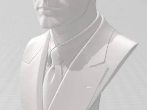 Cary Grant - Printable Bust 3D Print Model