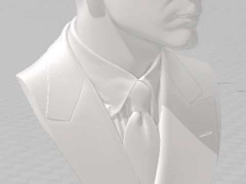 Cary Grant - Printable Bust 3D Print Model