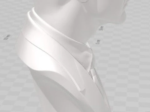 Cary Grant - Printable Bust 3D Print Model