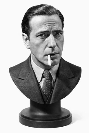 Humphrey Bogart - Printable Bust 3D Print Model .c4d .max .obj .3ds .fbx .stl .blend 