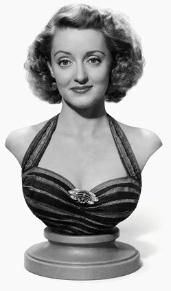 Bette Davis - Printable Bust 3D Print Model .c4d .max .obj .3ds .fbx .stl .blend 