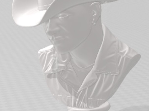Yeison Jimenez - Printable Bust 3D Print Model