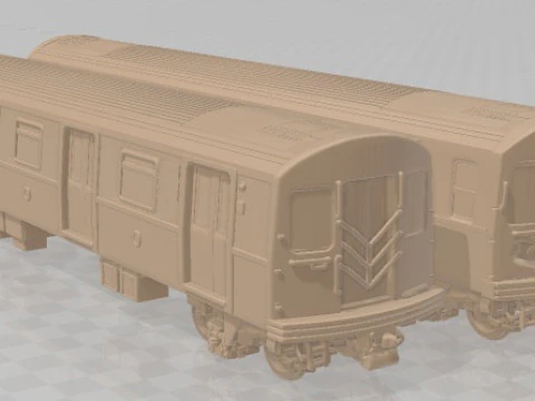 R160 Train New York City Subway Printable 3D Print Model