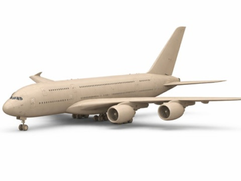 Airbus A380 Printable 3D Print Model