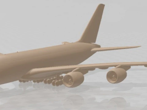 Airbus A380 Printable 3D Print Model