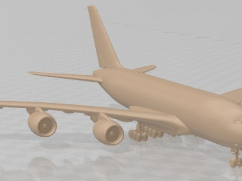 Airbus A380 Printable 3D Print Model