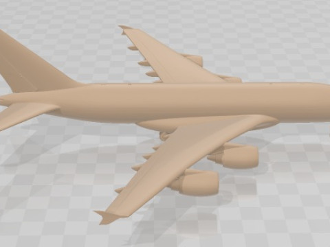 Airbus A380 Printable 3D Print Model